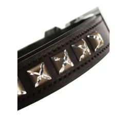 Hunter Hondenhalsband Larvik Style Donkerbruin- Hondenhalsband