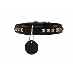 Hunter Hondenhalsband Larvik Style Zwart- Hondenhalsband