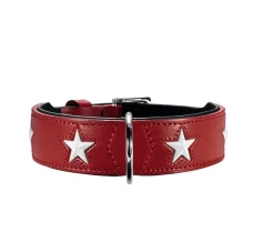 Hunter Hondenhalsband Magic Star Rood- Hondenhalsband