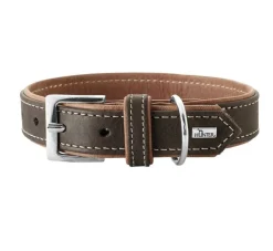Hunter Hondenhalsband Porto Donkerbruin- Hondenhalsband