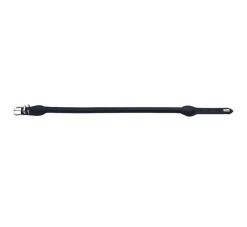 Hunter Hondenhalsband Round & Soft Donkerblauw- Hondenhalsband