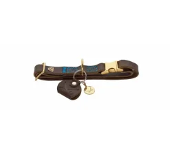 Hunter Hondenhalsband Sansibar Donkerbruin- Hondenhalsband
