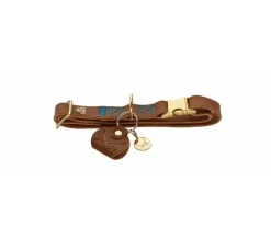 Hunter Hondenhalsband Sansibar Cognac- Hondenhalsband