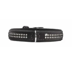 Hunter Hondenhalsband Softie Zwart Deluxe- Hondenhalsband