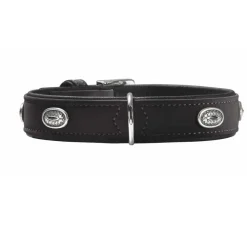 Hunter Hondenhalsband Softie Zwart- Hondenhalsband