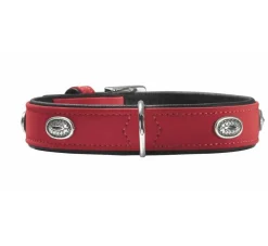 Hunter Hondenhalsband Softie Rood- Hondenhalsband