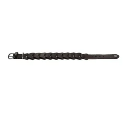Hunter Hondenhalsband Solid Education Chain Donkerbruin- Hondenhalsband