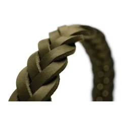 Hunter Hondenhalsband Solid Education Olive- Hondenhalsband