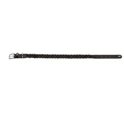 Hunter Hondenhalsband Solid Education Bruin- Hondenhalsband