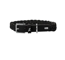 Hunter Hondenhalsband Solid Education Zwart- Hondenhalsband