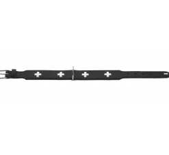 Hunter Hondenhalsband Swiss Zwart- Hondenhalsband