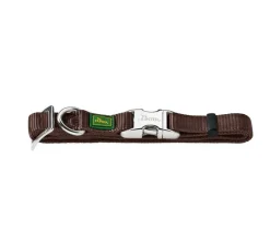 Hunter Hondenhalsband Vario Alu Strong Bruin- Hondenhalsband