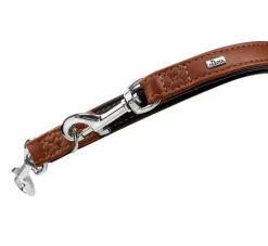 Hunter Hondenriem Canadian Up Zwart / Cognac- Hunter Hondenriem