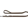 Hunter Hondenriem Hunting Bruin- Leren Hondenriem