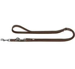 Hunter Hondenriem Hunting Bruin- Leren Hondenriem