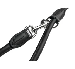Hunter Hondenriem Round & Soft Zwart- Hunter Hondenriem