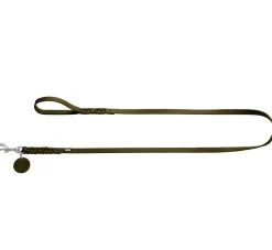 Hunter Hondenriem Solid Education Olive- Hunter Hondenriem