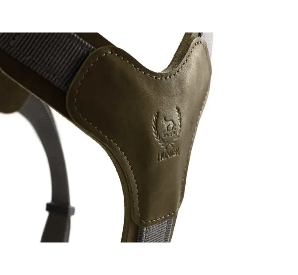 Hunter Hondentuig Aalborg Mixed Olive- Hunter Hondentuig
