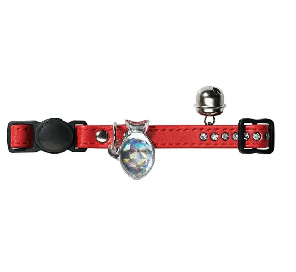 Hunter Kattenhalsband Modern Art Rood- Kattenhalsband