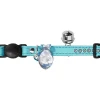 Hunter Kattenhalsband Modern Art Turquoise- Kattenhalsband