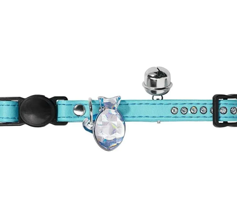 Hunter Kattenhalsband Modern Art Turquoise- Kattenhalsband