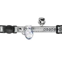 Hunter Kattenhalsband Modern Art Zilver- Kattenhalsband