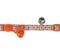 Hunter Kattenhalsband Seventies Oranje- Kattenhalsband