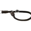 Hunter Training Halsband Round & Soft Elk Bruin- Hondenhalsband