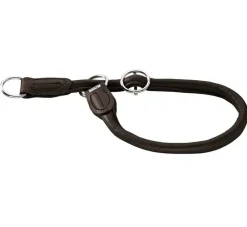 Hunter Training Halsband Round & Soft Elk Bruin- Hondenhalsband