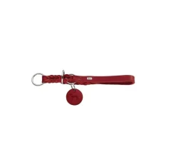 Hunter Training Halsband Hond Solid Education Rood- Hondenhalsband