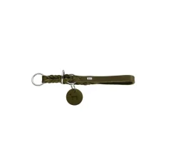 Hunter Training Halsband Hond Solid Education Olive- Hondenhalsband