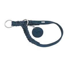 Hunter Training Halsband Hond Solid Education Blauw- Hondenhalsband