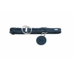 Hunter Training Halsband Hond Solid Education Blauw- Hondenhalsband