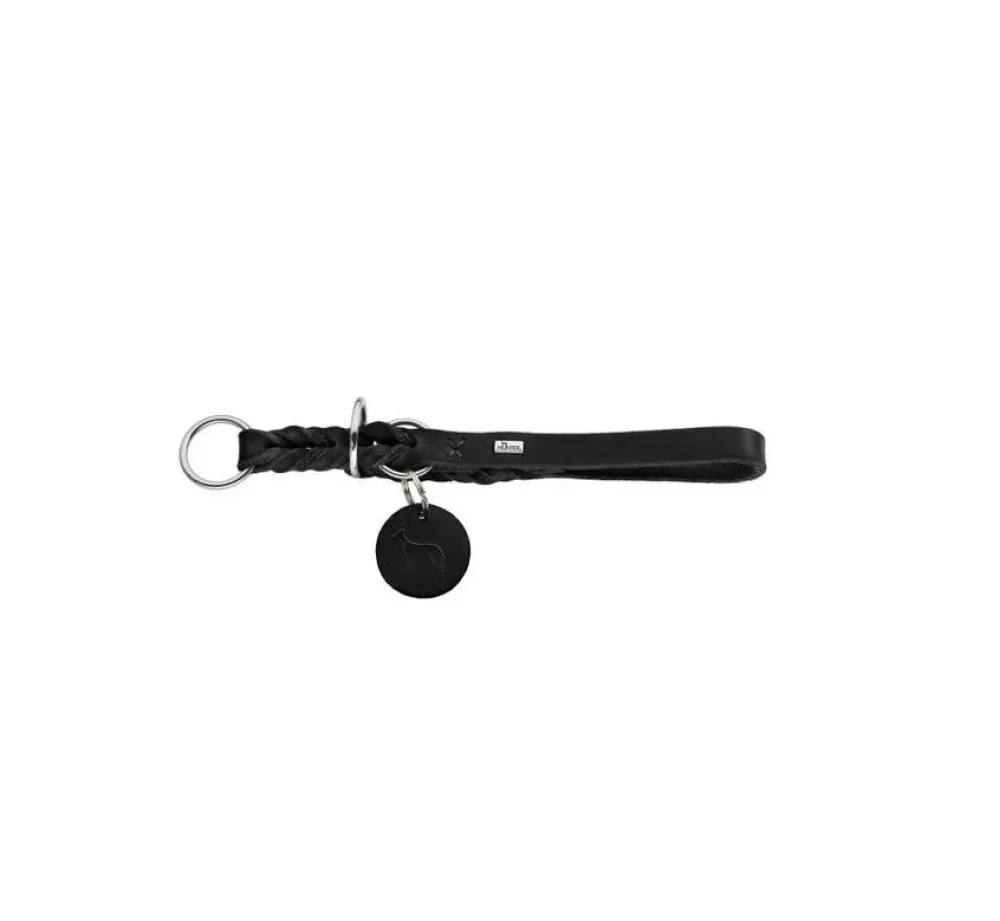 Hunter Training Halsband Hond Solid Education Zwart- Hondenhalsband