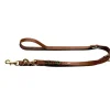 Hunter Verstelbare Hondenriem Solid Education Duo Cognac- Hunter Hondenriem