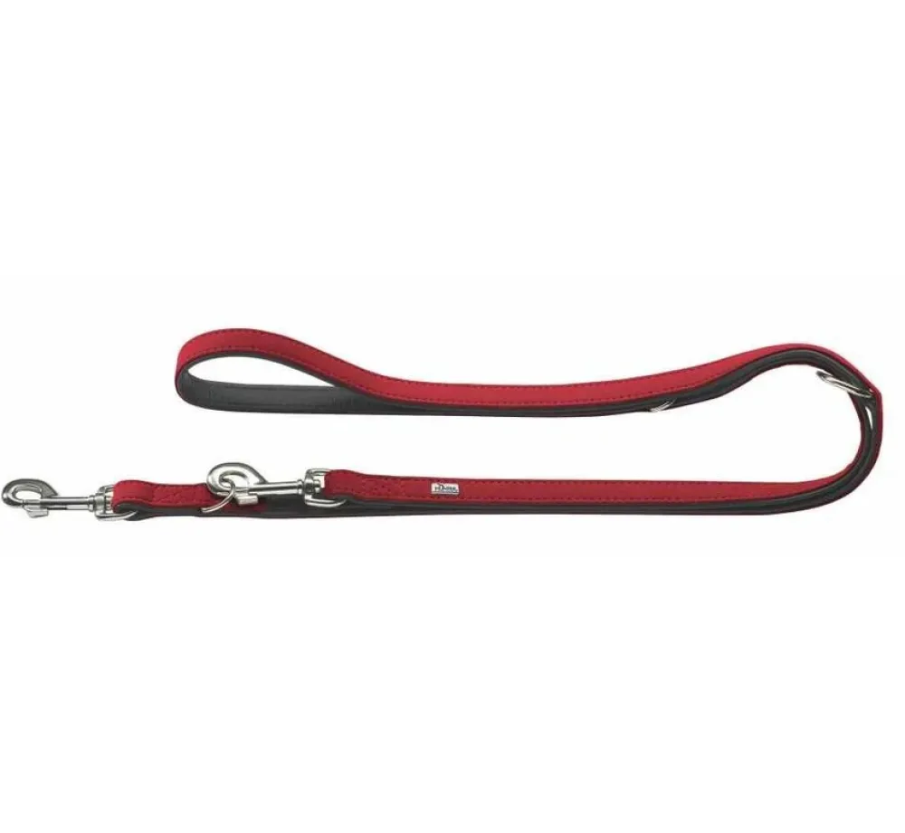 Hunter Verstelbare Hondenriem Softie Framboos- Hunter Hondenriem