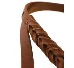 Hunter Verstelbare Hondenriem Solid Education Cognac- Hunter Hondenriem