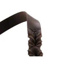 Hunter Verstelbare Hondenriem Sansibar Solid Bruin- Hunter Hondenriem