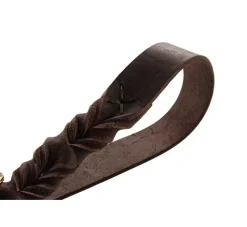 Hunter Verstelbare Hondenriem Sansibar Solid Bruin- Hunter Hondenriem