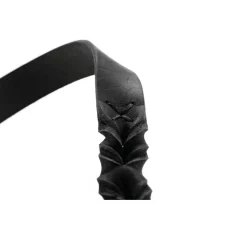 Hunter Verstelbare Hondenriem Sansibar Solid Zwart- Hunter Hondenriem