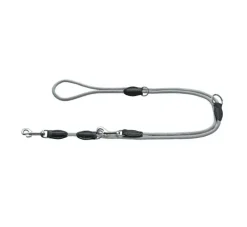 Hunter Verstelbare Hondenriem Eiby Freestyle Grijs- Hunter Hondenriem
