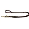 Hunter Verstelbare Hondenriem Solid Education Duo Bruin- Hunter Hondenriem