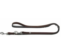 Hunter Verstelbare Hondenriem Softie Bruin- Hunter Hondenriem