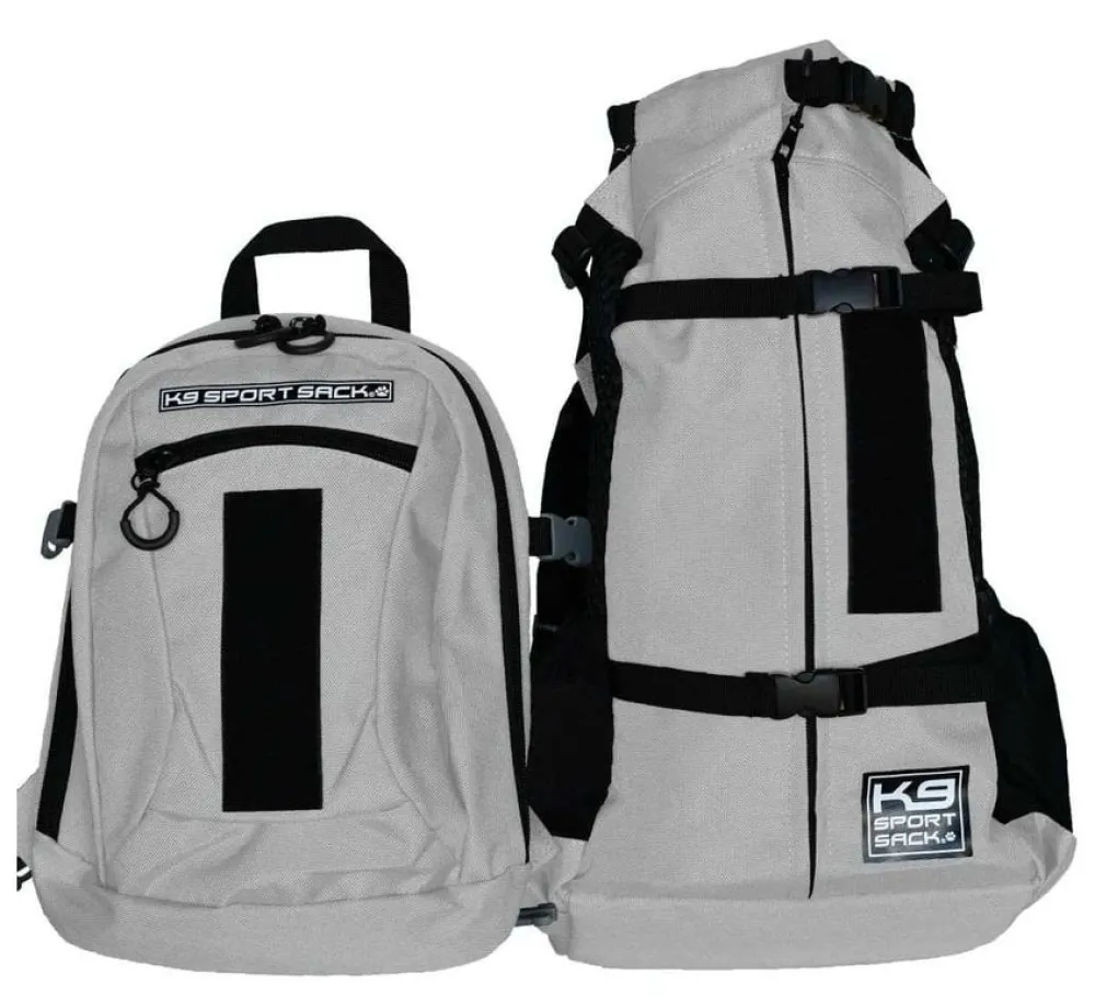 K9 Sport Sack Hondenrugzak Plus Grijs 2- Hondentas