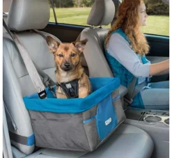 Kurgo Honden Autostoel Grijs- Honden Autostoel