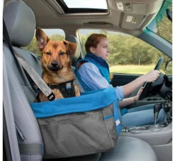 Kurgo Honden Autostoel Grijs- Honden Autostoel