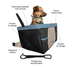 Kurgo Honden Autostoel Rover Booster Seat- Honden Autostoel