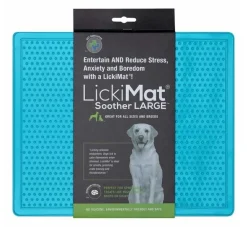 Lickimat Soother Classic Turquoise Large- Voerbakken