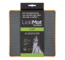 Lickimat Soother Tuff Oranje- Voerbakken