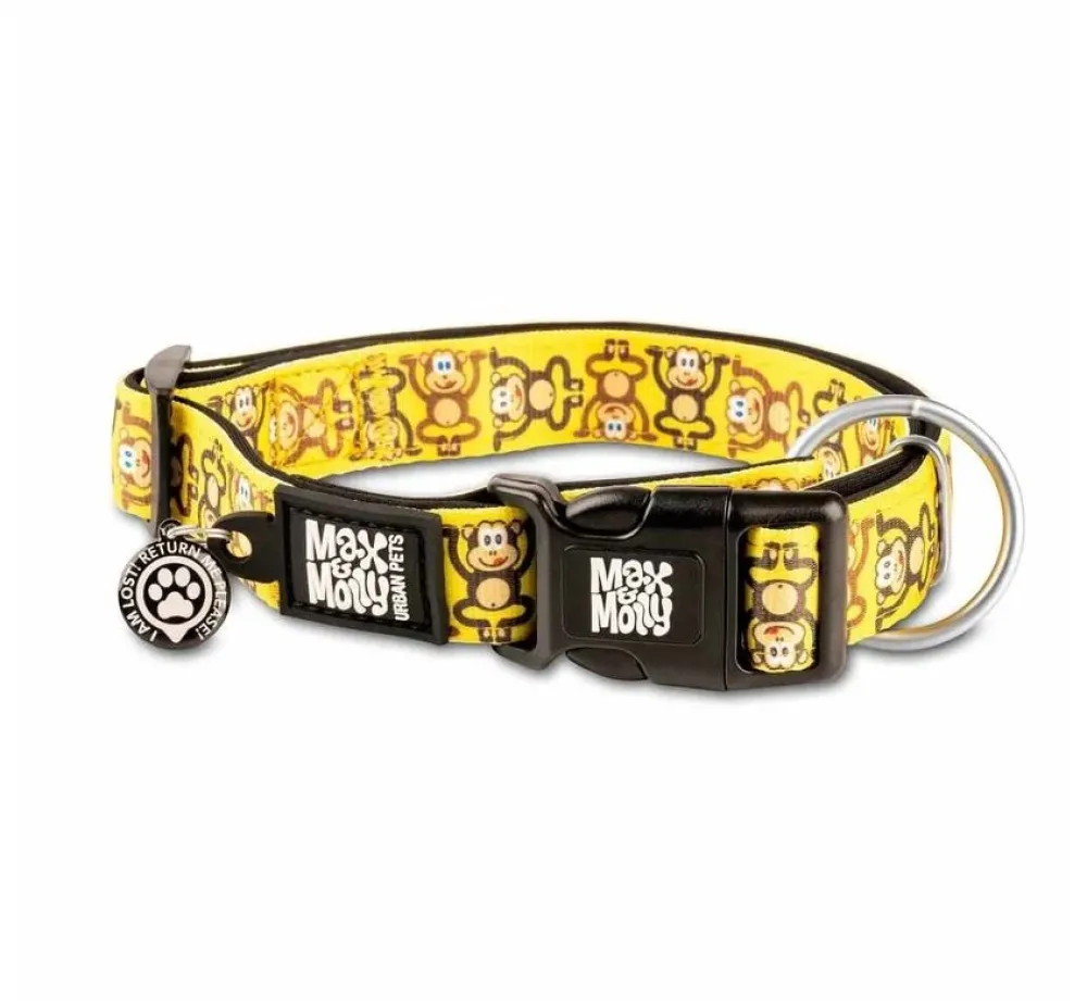 Max & Molly Hondenhalsband Monkey Maniac- Hondenhalsband